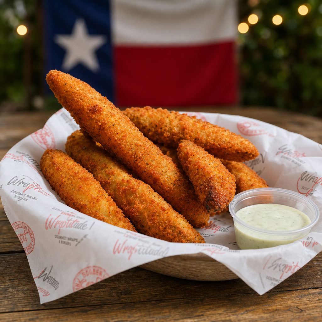 FRIED PICKLES.