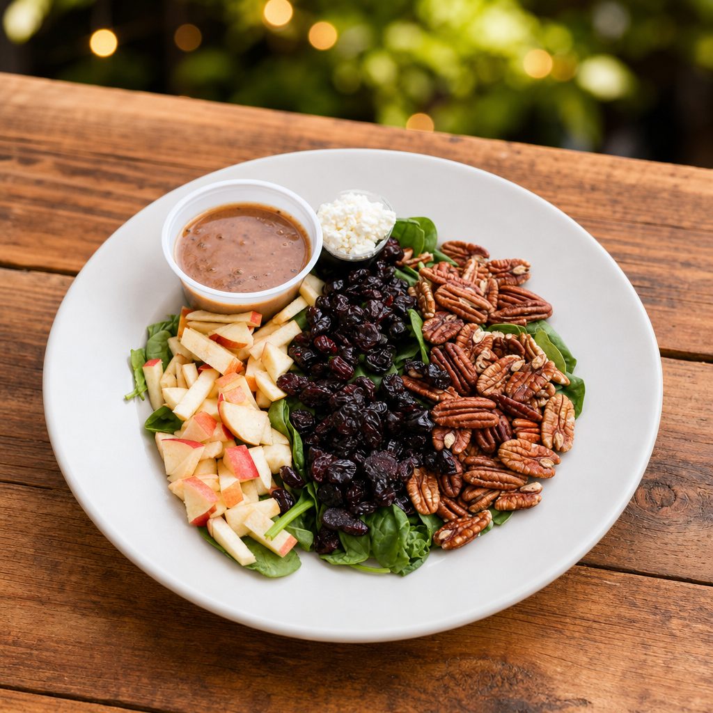 CRANBERRY APPLE PECAN.