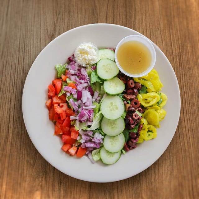 GREEK SALAD.